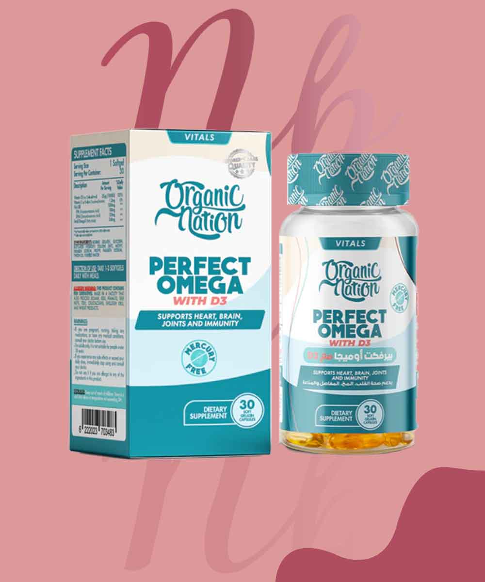 ORGANIC NATION PERFECT OMEGA 3-30 CAP