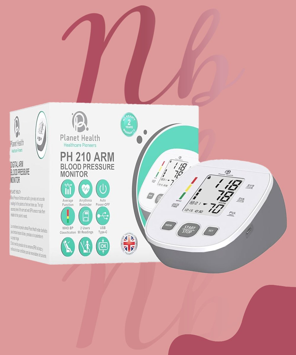 PLANET HEALTH PH 210 ARM BLOOD PRESSURE MONITOR