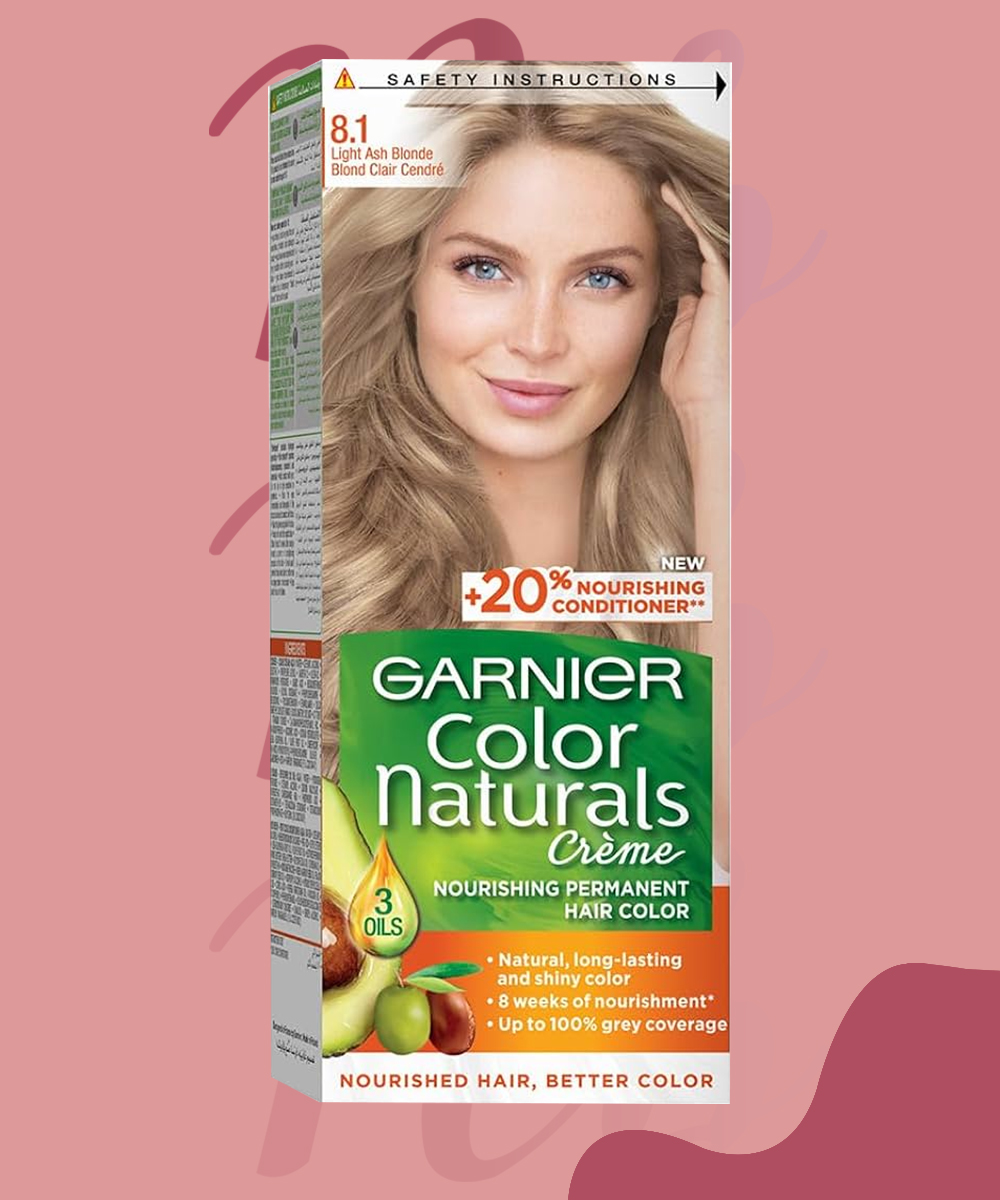 GARNIER COLOR NATURALS (8.1) LIGHT ASH BLONDE